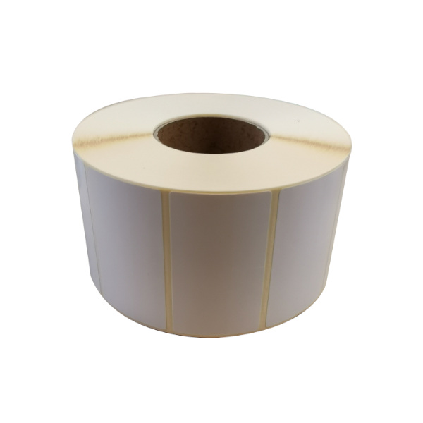 Etykieta trójdzielna dwuwarstwowa